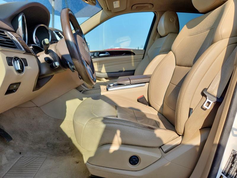 4JGDA5HB7FA515349 - 2015 MERCEDES-BENZ ML 350 4MATIC WHITE photo 7