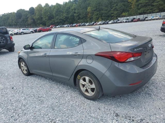 5NPDH4AE5EH476055 - 2014 HYUNDAI ELANTRA SE GRAY photo 2