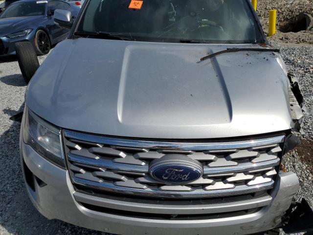 1FM5K7F88JGA57377 - 2018 FORD EXPLORER LIMITED SILVER photo 12