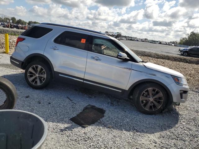 1FM5K7F88JGA57377 - 2018 FORD EXPLORER LIMITED SILVER photo 4