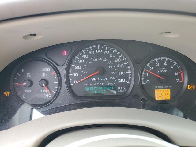 2G1WH55K019143251 - 2001 CHEVROLET IMPALA LS TAN photo 9