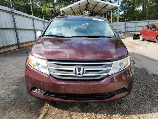 5FNRL5H68CB119294 - 2012 HONDA ODYSSEY EXL BURGUNDY photo 5