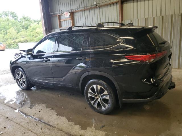 5TDGZRBH8NS178271 - 2022 TOYOTA HIGHLANDER XLE Սև լուսանկար 2
