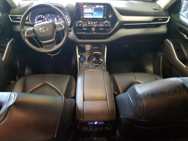 5TDGZRBH8NS178271 - 2022 TOYOTA HIGHLANDER XLE Սև լուսանկար 8