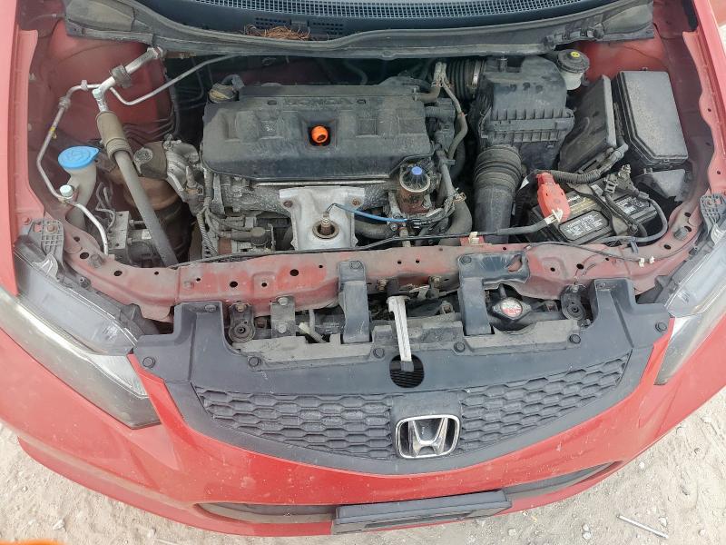 2HGFG3B81CH531302 - 2012 HONDA CIVIC EX RED photo 11