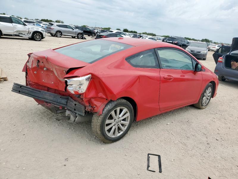 2HGFG3B81CH531302 - 2012 HONDA CIVIC EX RED photo 3