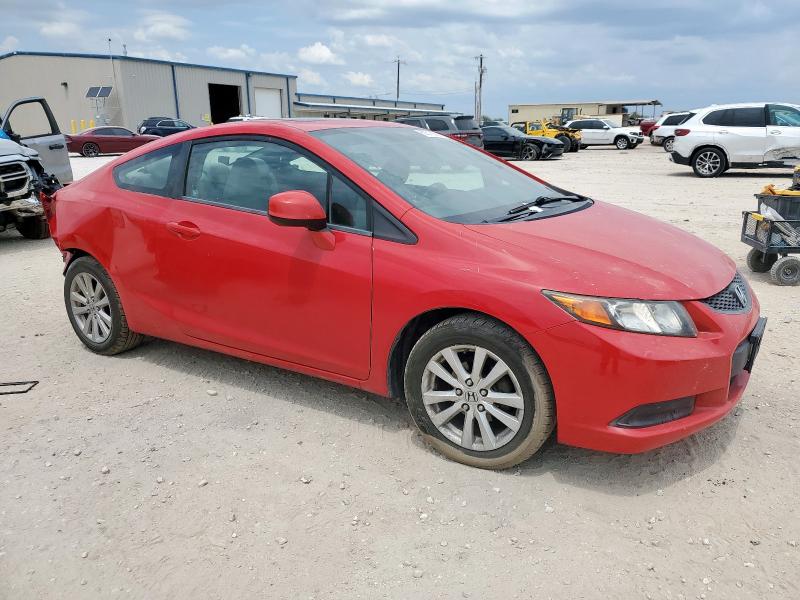2HGFG3B81CH531302 - 2012 HONDA CIVIC EX RED photo 4