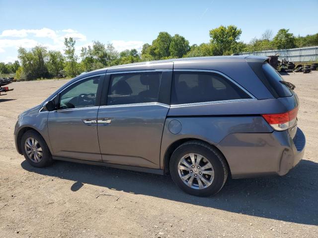 5FNRL5H62EB010669 - 2014 HONDA ODYSSEY EXL GRAY photo 2