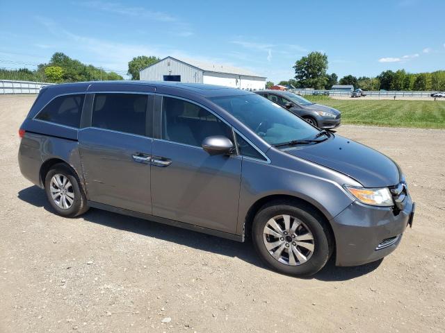 5FNRL5H62EB010669 - 2014 HONDA ODYSSEY EXL GRAY photo 4