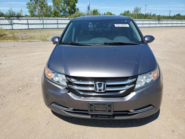 5FNRL5H62EB010669 - 2014 HONDA ODYSSEY EXL GRAY photo 5