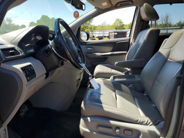 5FNRL5H62EB010669 - 2014 HONDA ODYSSEY EXL GRAY photo 7