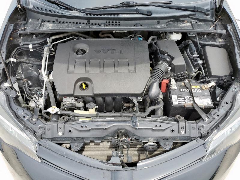 5YFBURHE2KP904913 - 2019 TOYOTA COROLLA L BLACK photo 11