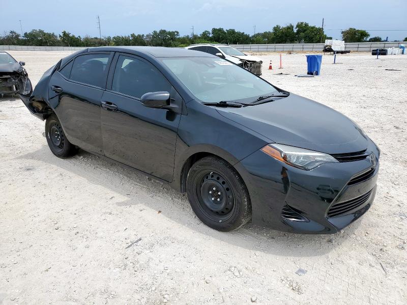 5YFBURHE2KP904913 - 2019 TOYOTA COROLLA L BLACK photo 4