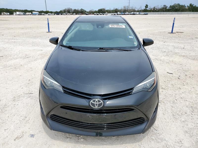 5YFBURHE2KP904913 - 2019 TOYOTA COROLLA L BLACK photo 5