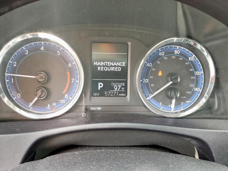 5YFBURHE2KP904913 - 2019 TOYOTA COROLLA L BLACK photo 9