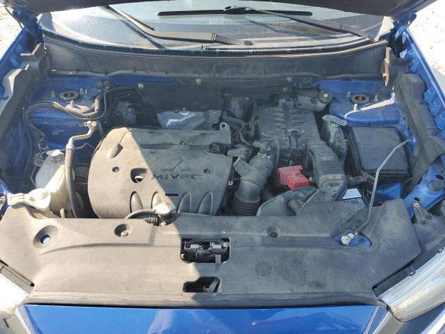 JA4AP3AUXGZ027127 - 2016 MITSUBISHI OUTLANDER ES BLUE photo 11