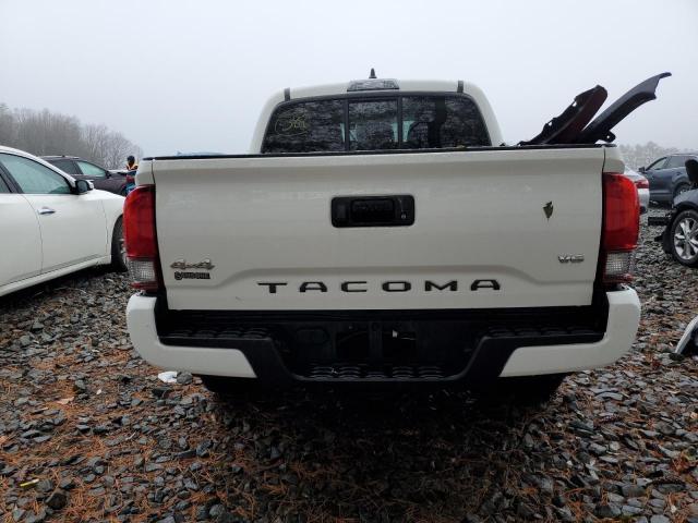 3TYCZ5AN4MT011536 - 2021 TOYOTA TACOMA DOUBLE CAB WHITE photo 6