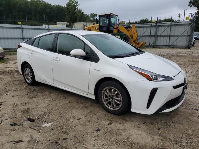 JTDKAMFU7N3159482 - 2022 TOYOTA PRIUS NIGHT SHADE Biały zdjęcie 4