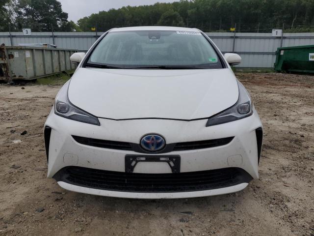 JTDKAMFU7N3159482 - 2022 TOYOTA PRIUS NIGHT SHADE Biały zdjęcie 5