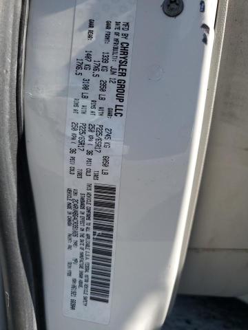 2C4RVABG4CR391026 - 2012 VOLKSWAGEN ROUTAN SE WHITE photo 13