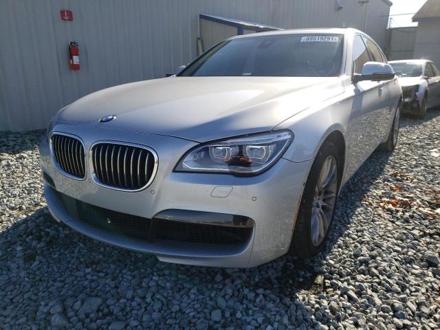 WBAYE8C55FD780716 - 2015 BMW 750 LI GRAY photo 2