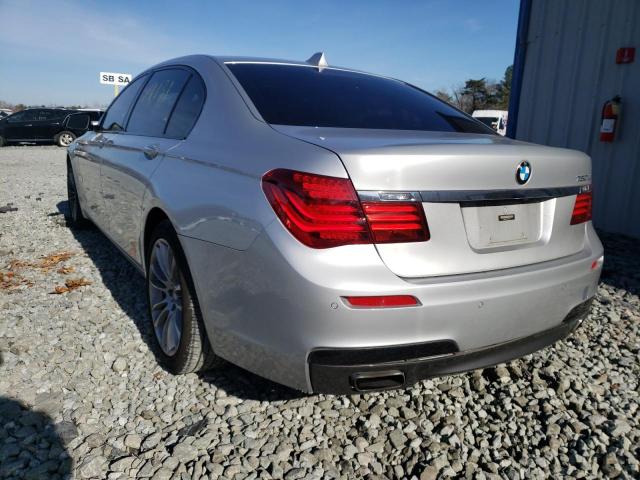 WBAYE8C55FD780716 - 2015 BMW 750 LI GRAY photo 3