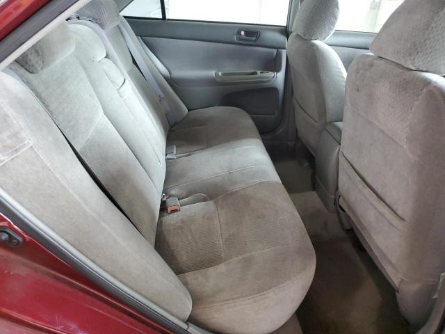 4T1BE32K63U225865 - 2003 TOYOTA CAMRY LE წითელი ფოტო 10