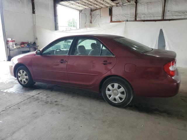 4T1BE32K63U225865 - 2003 TOYOTA CAMRY LE წითელი ფოტო 2