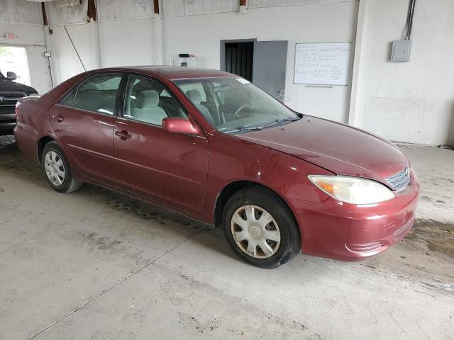 4T1BE32K63U225865 - 2003 TOYOTA CAMRY LE წითელი ფოტო 4