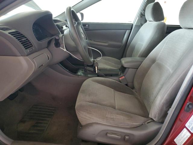 4T1BE32K63U225865 - 2003 TOYOTA CAMRY LE წითელი ფოტო 7