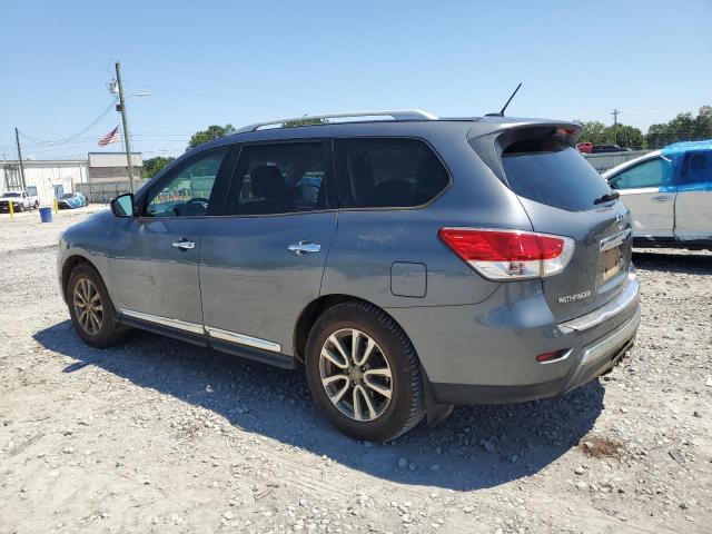 5N1AR2MN7FC707420 - 2015 NISSAN PATHFINDER S GRAY photo 2