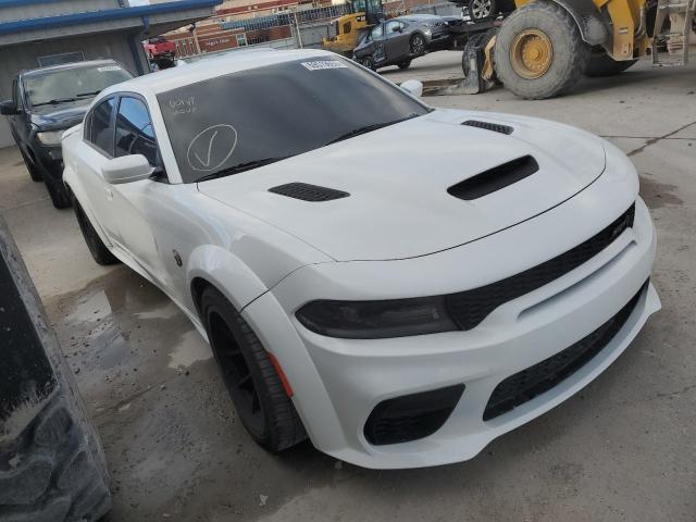 2C3CDXL91MH521836 - 2021 DODGE CHARGER SRT HELLCAT WHITE photo 4