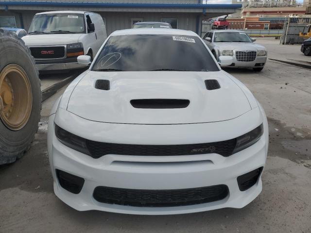 2C3CDXL91MH521836 - 2021 DODGE CHARGER SRT HELLCAT WHITE photo 5