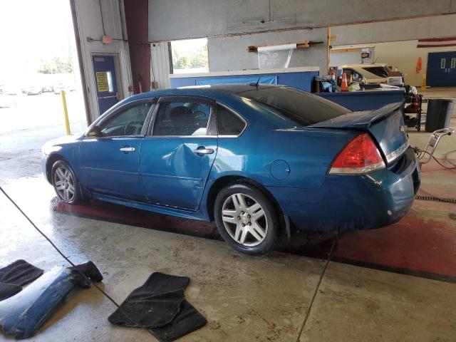 2G1WT57N391323467 - 2009 CHEVROLET IMPALA 1LT BLUE photo 2