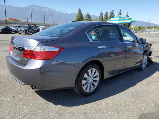 1HGCR3F88DA036263 - 2013 HONDA ACCORD EXL GRAY photo 3