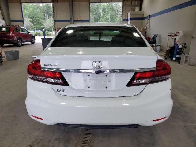 19XFB2F53FE286588 - 2015 HONDA CIVIC LX WHITE photo 6