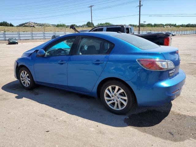 JM1BL1W72C1690939 - 2012 MAZDA 3 I BLUE photo 2