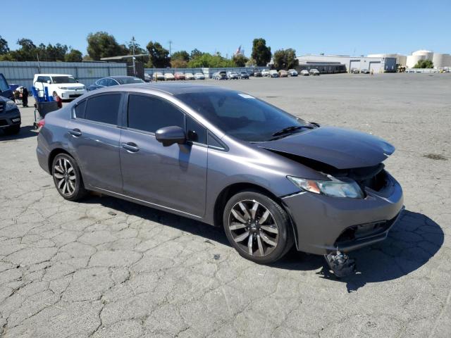 2HGFB2F97FH534964 - 2015 HONDA CIVIC EXL 灰色 照片 4