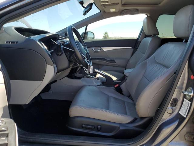 2HGFB2F97FH534964 - 2015 HONDA CIVIC EXL 灰色 照片 7
