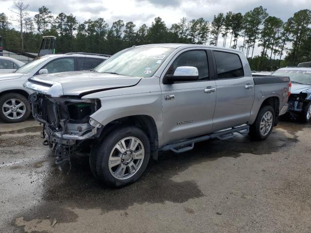 5TFFW5F18GX194428 - 2016 TOYOTA TUNDRA CREWMAX LIMITED SILVER photo 1