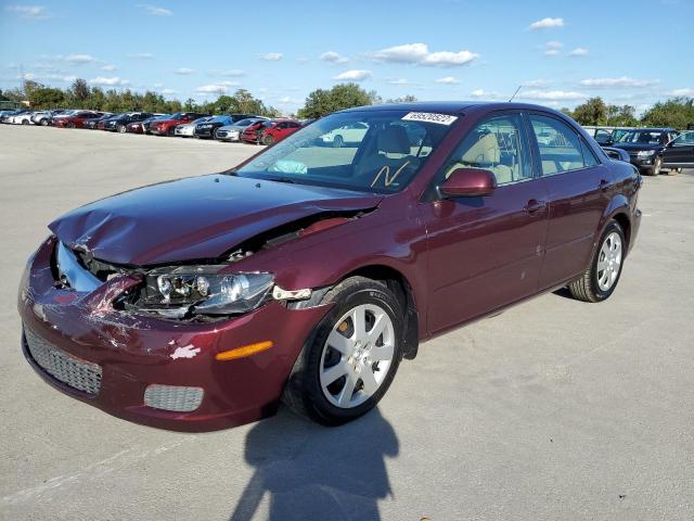 1YVFP80C265M24266 - 2006 MAZDA 6 I BURGUNDY photo 1