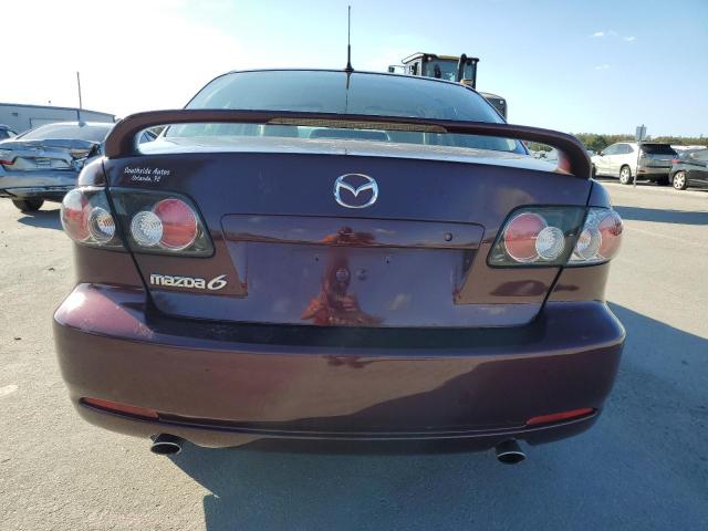 1YVFP80C265M24266 - 2006 MAZDA 6 I BURGUNDY photo 6