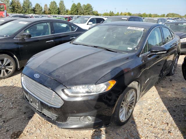 3FA6P0LU1DR267289 - 2013 FORD FUSION SE HYBRID CHARCOAL photo 1