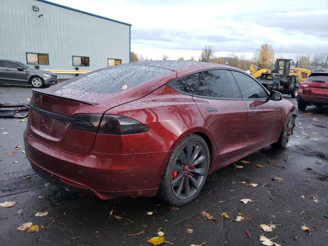 5YJSA1H16EFP52772 - 2014 TESLA MODEL S Բորդո լուսանկար 3