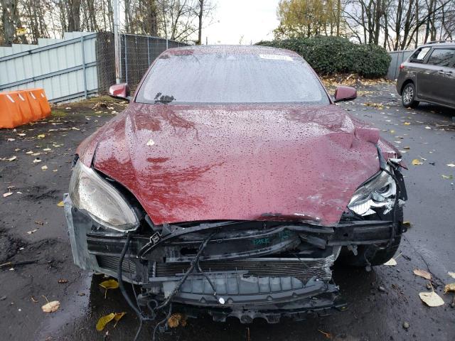 5YJSA1H16EFP52772 - 2014 TESLA MODEL S Բորդո լուսանկար 5