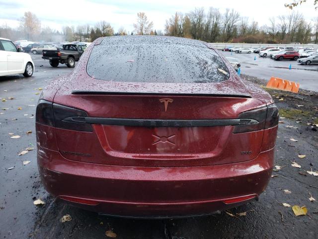 5YJSA1H16EFP52772 - 2014 TESLA MODEL S Բորդո լուսանկար 6