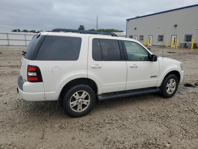 1FMEU73E28UA91590 - 2008 FORD EXPLORER XLT თეთრი ფოტო 3