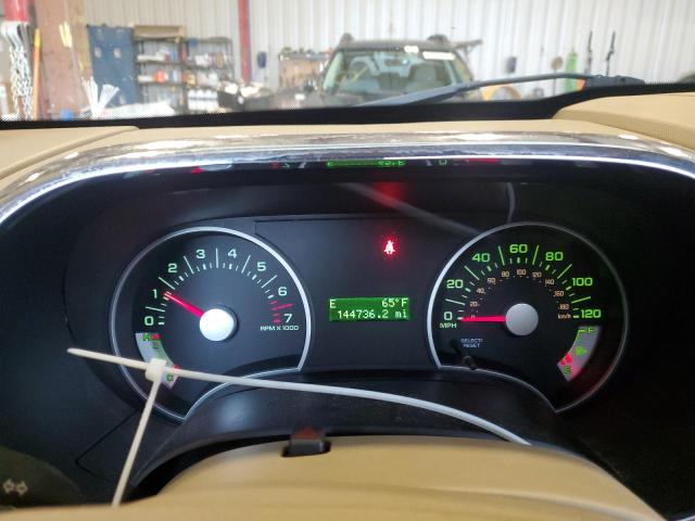 1FMEU73E28UA91590 - 2008 FORD EXPLORER XLT თეთრი ფოტო 9