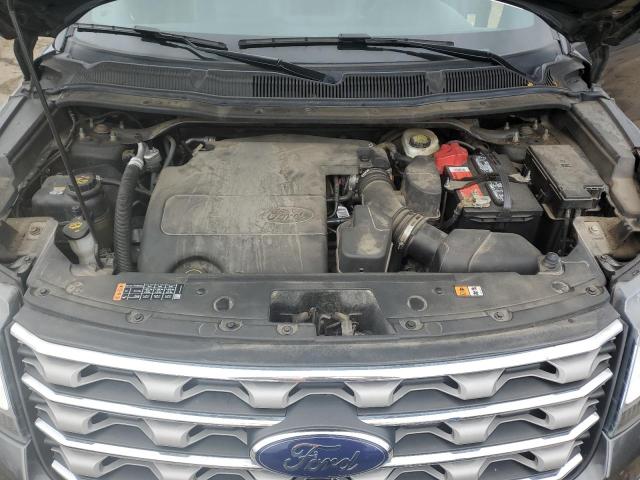 1FM5K7D8XGGB17249 - 2016 FORD EXPLORER XLT GRAY photo 11