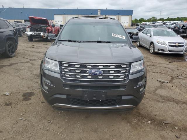 1FM5K7D8XGGB17249 - 2016 FORD EXPLORER XLT GRAY photo 5